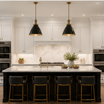 White kitchen