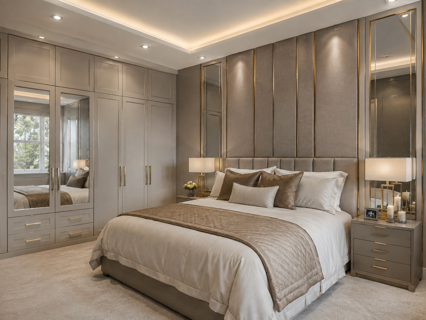 Custom bedroom fitout project 4