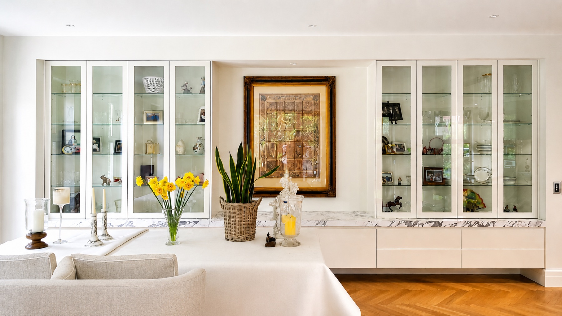 Entertainment display cabinetry project 4