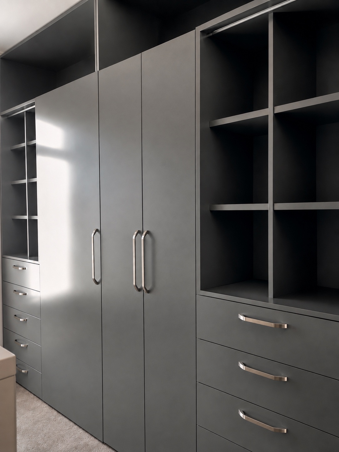 Custom walk-in wardrobe project 2